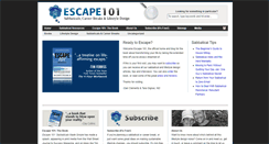 Desktop Screenshot of escape-101.com