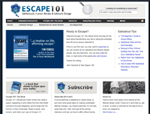 Tablet Screenshot of escape-101.com